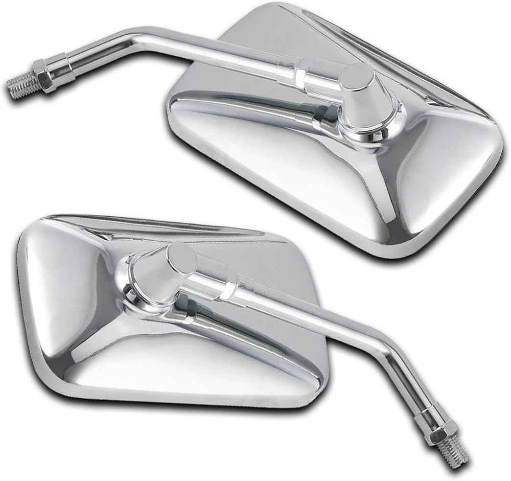 Mirrors - Aluminium Housing & Arm Chrome Version
